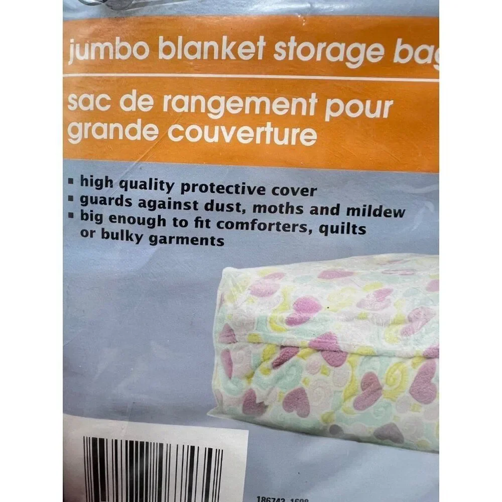 Jumbo Blanket Storage Bag Protect Blankets Clothes Quilts‎ Shoes